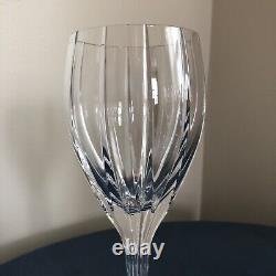 4 pc Vintage 1986 Noritake Madison Avenue Lead Crystal Wine Glasses New in Box