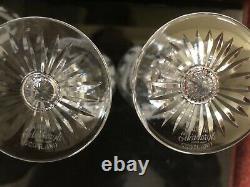 5 Vintage Scottish Edinburgh Crystal Thistle Wine / Sherry Glasses (signed)