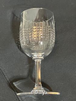 6 Baccarat Nancy Cordial Aperitif Port Sherry Glasses Crystal France Vintage