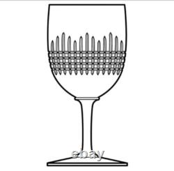 6 Baccarat Nancy Cordial Aperitif Port Sherry Glasses Crystal France Vintage