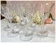 6 Fostoria Elegant Etched Glass Heather Claret Wine Glasses Stems 6 4 ounce