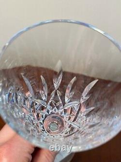 6 New with Tags Vintage WATERFORD CRYSTAL Lismore Champagne Wine Flutes IRELAND