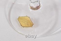 6 STUNNNG Vtg Nachtmann Bleikrystall (Crystal) Cranberry Wine Glasses Bavaria 8 6 STUNNNG Vtg Nachtmann Bleikrystall (Crystal) Cranberry Wine Glasses Bavaria 8