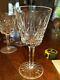 6 VIntage WATERFORD CRYSTAL LISMORE Water Goblets 7 Stemware Wine Glass IRELAND