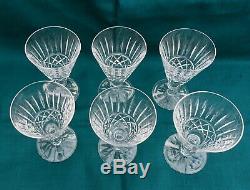 6 Vintage Hand Made WATERFORD CRYSTAL Tramore 5 inch Wine Glasses New & Boxed