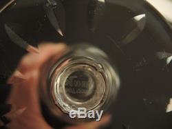 6 Vintage Stuart Crystal Ellesmere large red wine water goblets Lu Kny 1930's