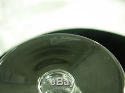 6 Vintage Waterford Crystal Colleen 4 1/4 Short Stem Sherry Wine Glasses