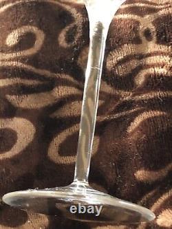 6 Vtg Rogaska Crystal Hand Cut Galleria Wine Glasses 10 Oz 8,25 Discontinued