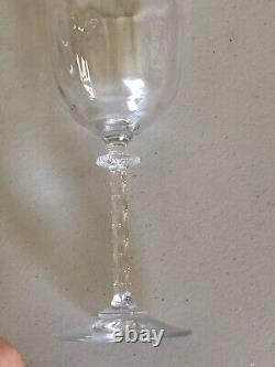 6 Vtg Southern Living Gallery Collection Crystal Wine Glasses 10 Oz 7,5