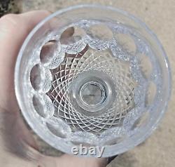 6 Waterford Crystal Vintage Colleen Wine Goblets/4.75/ Ireland