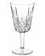 6 Waterford Lismore Claret Wine Glasses 5 7/8 Vintage Deep Cut Irish Crystal