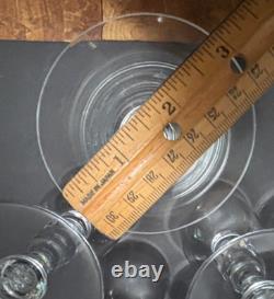 7 Baccarat PROVENCE 5 5/8 CLARET WINE GLASSES Vintage French 6 oz Goblets