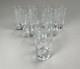7 MCM Tall Water Glasses With Etched Design