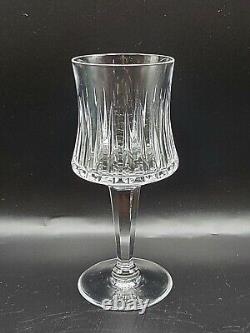 (7) Vintage Royal Doulton Sonnet Claret Wine Glasses, 6 1/4, EUC