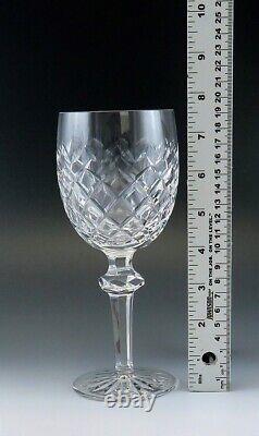 7 Waterford Powerscourt Cut Crystal Glass Wine or Water Goblet 7 5/8