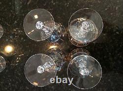 8 Lenox Gold CLASSIC REGENCY Iced Tea Goblets 7-3/4 Hollywood Glam Crystal
