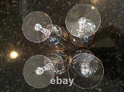 8 Lenox Gold CLASSIC REGENCY Iced Tea Goblets 7-3/4 Hollywood Glam Crystal