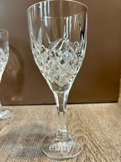 8 Marquis by Waterford VINTAGE Deep Red Wine Glasses Crystal Goblets 2005