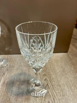 8 Marquis by Waterford VINTAGE Deep Red Wine Glasses Crystal Goblets 2005