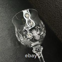 8 Mikasa Crystal VERSAILLES Wine Goblets Glasses Glass Vtg Set 7.25