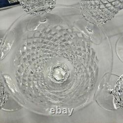 8 Vintage Waterford Alana Water Or Wine Glasses 6 7/8 Made In Ireland