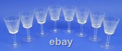 8 Vintage Waterford Stemmed Wine Glasses