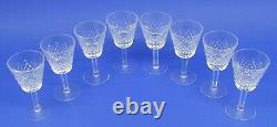 8 Vintage Waterford Stemmed Wine Glasses