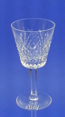 8 Vintage Waterford Stemmed Wine Glasses