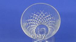 8 Vintage Waterford Stemmed Wine Glasses