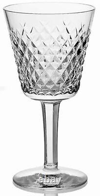 8 WATERFORD Crystal Alana Claret Red Wine Stems 5 7/8 Vintage BRAND NEW Mint