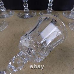 8 Waterford Royal Tara Crystal Goblets 4 Water 4 White Wine Vintage Thicker