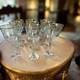 9 Vintage Lenox Shell Water Wine Cocktails Crystal Glasses Gold Trim 8