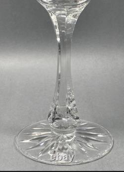 ABP Libbey Harvard Pattern Goblet/Wine Stems American Brilliant x 8 About 9