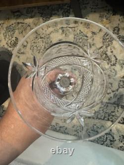 ABP Libbey Harvard Pattern Goblet/Wine Stems American Brilliant x 8 About 9