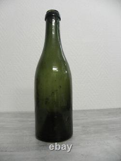 ANTIQUE BOTTLE win wine Century glass vintage