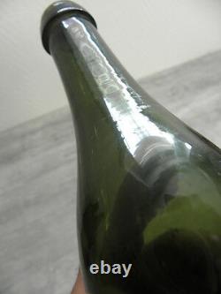 ANTIQUE BOTTLE win wine Century glass vintage