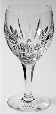 ATLANTIS AZORES WATER, WINE, CHAMPAGNE GLASSES, Cut Lead Crystal, 6PC SET