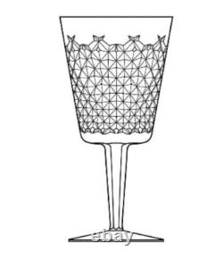 Alana Waterford Crystal Hock Wine Glasses 6 Oz Vintage Wine Hock Glasses 4
