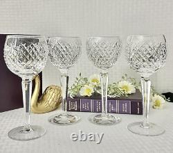 Alana Waterford Crystal Hock Wine Glasses 6 Oz Vintage Wine Hock Glasses 4