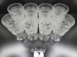 Anchor Hocking Wexford (8) Water Goblets (8) Claret Wine Glasses Set Vintage Lot