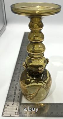 Antique German Roemer Cochem Mosel Hock Wine Goblet Gold Gilded Prunts Bingen Rh