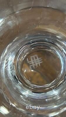 Antique J & L Lobmeyr Engraved Crystal Signed