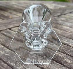 Antique, Vintage Baccarat Crystal White Wine Glass Harcourt 1841