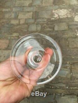 Antique Vintage Double Air Twist Wine Cordial Glass-2