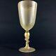 Antique Vintage Venetian Glass Murano Salviati 1950 Pokal Wine Glass Goblet