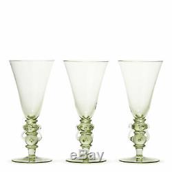 Antique/vintage Venetian Inspired Wine Glasses 19/20th C