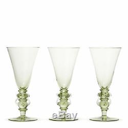 Antique/vintage Venetian Inspired Wine Glasses 19/20th C