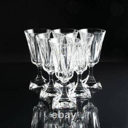 Arnolfo di Cambio crystal cut glass Royal port wine set of six drinking vintage