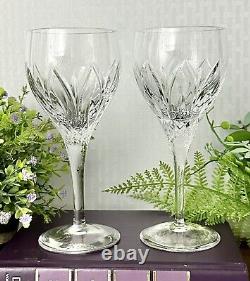 Atlantis Chartres Wine Glasses Cut Vintage Portugal Atlantis Wine Goblets 2