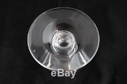 Authentic Vintage Mid Century Modern Set 6 Steuben Crystal 7725 Wine Glasses